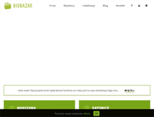 Tablet Screenshot of biobazar.org.pl